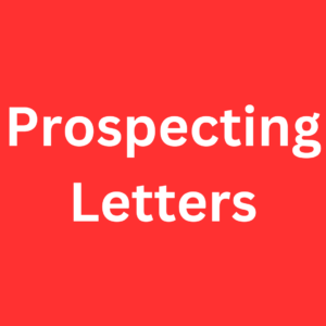 Prospecting Letters