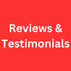 Reviews & Testimonials