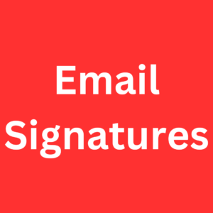 Email Signatures