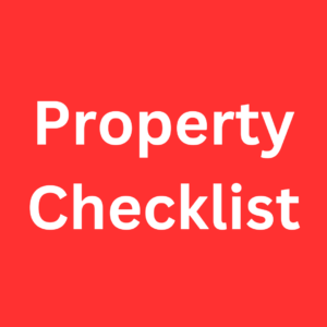 Property Checklist