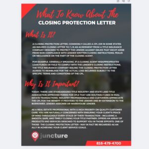 What To Know About The Closing Protection Letter - Buyers Guide - (Template)