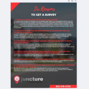 Six Reasons To Get A Survey - Buyers Guide (Template)