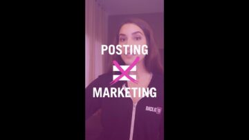 Posting Isnt Marketing!