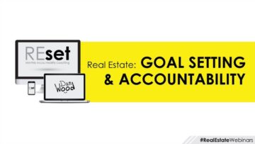 REAL ESTATE: Goal Setting, Time Blocking & Accountability Templates.